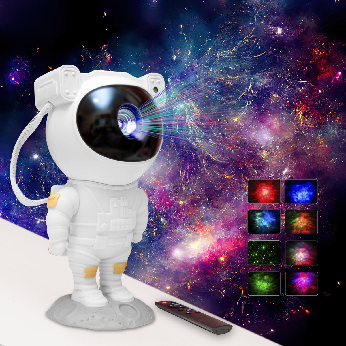 Astronauten-Galaxie-Projektor